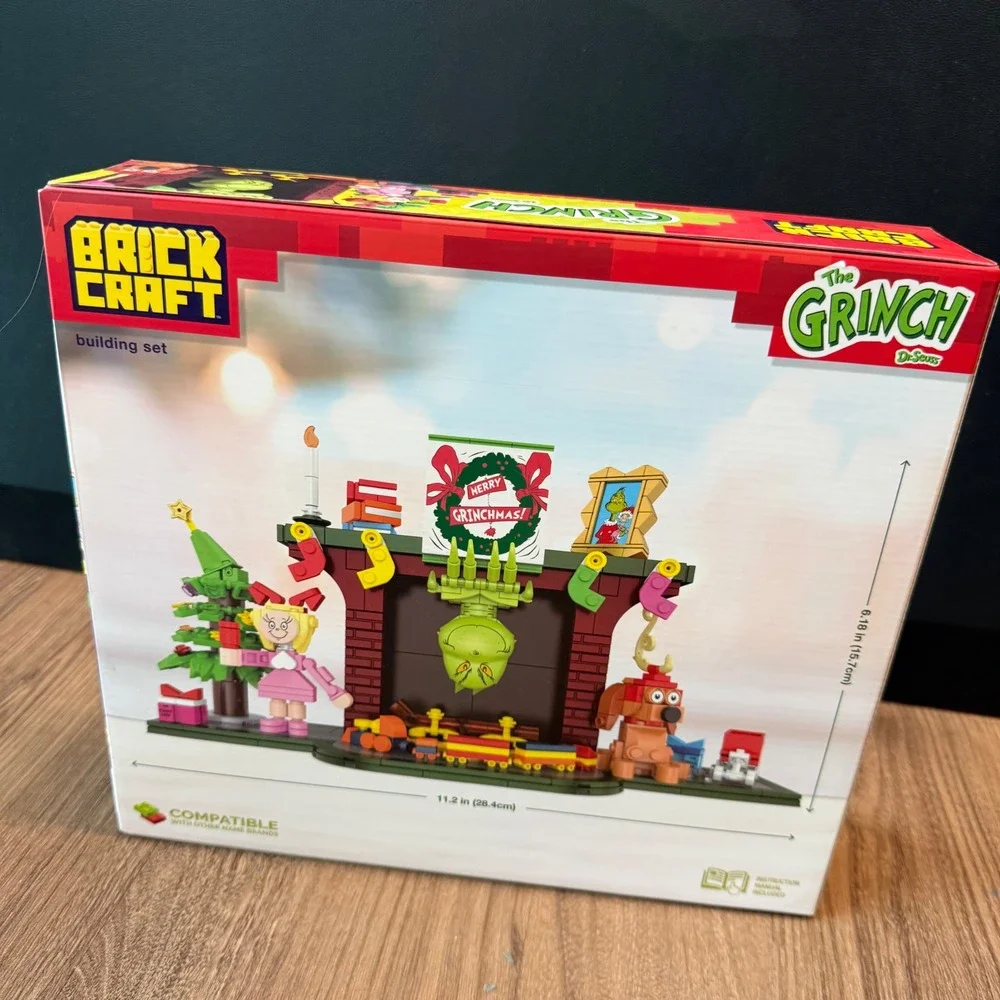 Brick Craft Dr Seuss The Grinchmas Eve Building Set 547 Pcs 72367 New Sealed